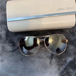 Jimmy Choo glitter sunglasses